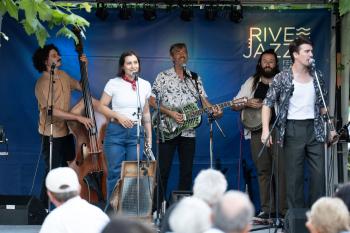 Photo du concert Mama Shakers à Rive Jazzy 2025, crédit : RJ/AP