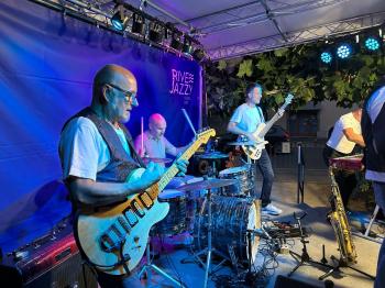 Photo du concert FUNKYDYLYC à Rive Jazzy 2025, crédit : RJ/TG