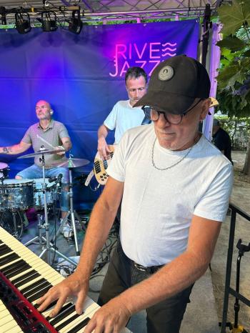 Photo du concert FUNKYDYLYC à Rive Jazzy 2025, crédit : RJ/TG
