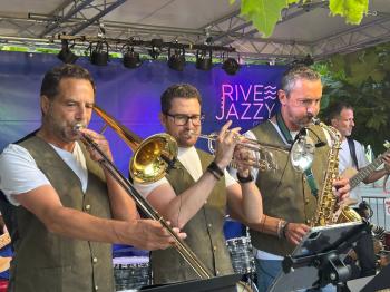 Photo du concert FUNKYDYLYC à Rive Jazzy 2025, crédit : RJ/TG