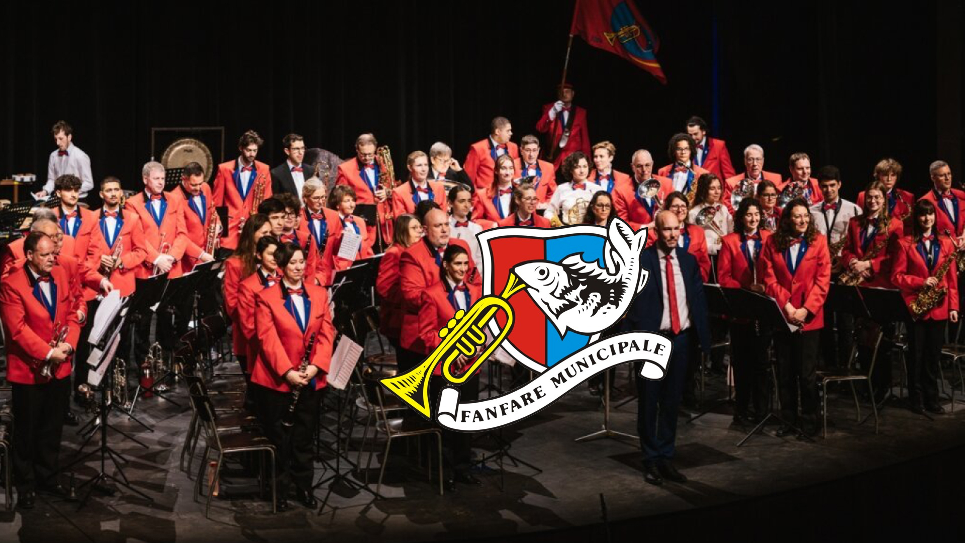 Affiche Big Band Fanfare Municipale de Nyon & Thomas Winteler