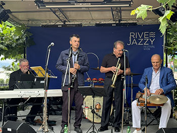 Photo concert Richie's Washboard Four - Festival Rive Jazzy Nyon - &copy; Cyril P.