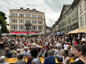 Photo concert Silvan Zingg & Thomas Winteler - Festival Rive Jazzy Nyon - &copy; Alessandro Palmieri