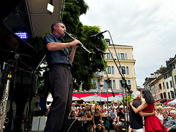Concert photo Silvan Zingg & Thomas Winteler - Festival Rive Jazzy Nyon - &copy; Alessandro Palmieri