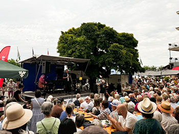 Concert photo Silvan Zingg & Thomas Winteler - Festival Rive Jazzy Nyon - &copy; Alessandro Palmieri