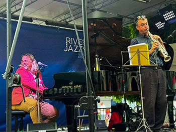 Photo concert Silvan Zingg & Thomas Winteler - Festival Rive Jazzy Nyon - &copy; Alessandro Palmieri