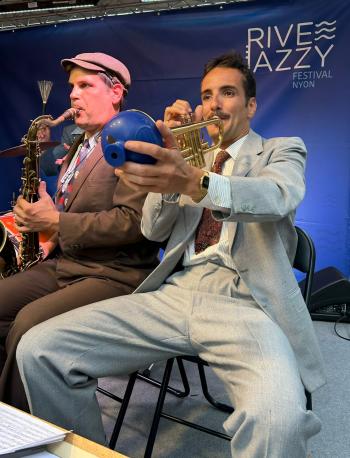 Concert photo The Big Five - Festival Rive Jazzy Nyon - &copy; Thomas Greter