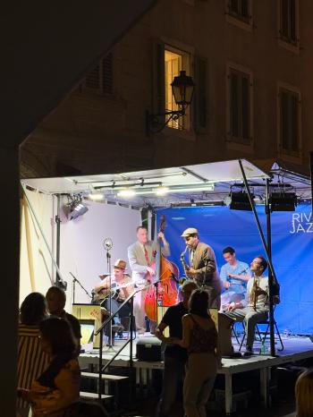 Concert photo The Big Five - Festival Rive Jazzy Nyon - &copy; Alessandro Palmieri