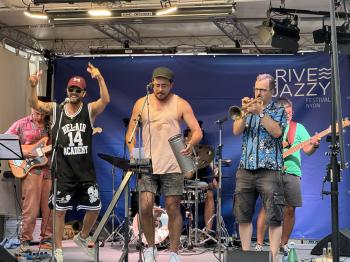 Photo concert Groovah - Festival Rive Jazzy Nyon - &copy; Cyril P.
