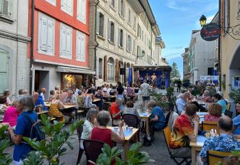 Photo concert Groovah - Festival Rive Jazzy Nyon - &copy; Thomas Greter