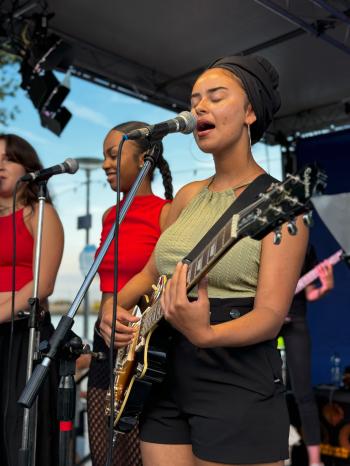 Photo concert Rania Yasmine - Festival Rive Jazzy Nyon - &copy; Alessandro Palmieri