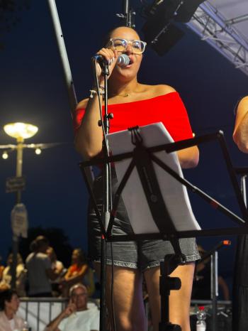 Photo concert Rania Yasmine - Festival Rive Jazzy Nyon - &copy; Alessandro Palmieri