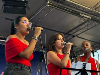 Photo concert Rania Yasmine - Festival Rive Jazzy Nyon - &copy; Alessandro Palmieri