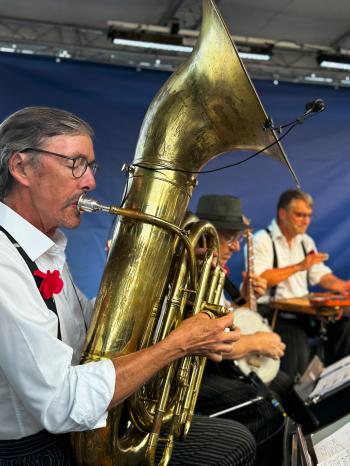 Photo concert Moonship Washboard Five - Festival Rive Jazzy Nyon - &copy; Alessandro Palmieri