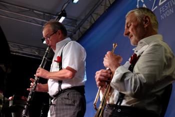 Photo concert Rive Jazzy Cruising Band - Festival Rive Jazzy Nyon - &copy; RJ/mb