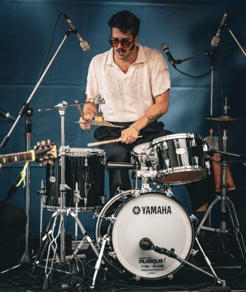 Konzertfoto Lucho Pellegrini Swingin'Drums - Festival Rive Jazzy Nyon - &copy; RJ-Palmieri Alessandro 