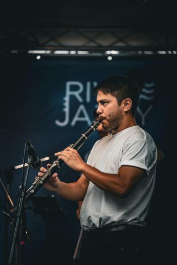 Photo concert Lucho Pellegrini Swingin'Drums - Festival Rive Jazzy Nyon - &copy; RJ-Palmieri Alessandro 