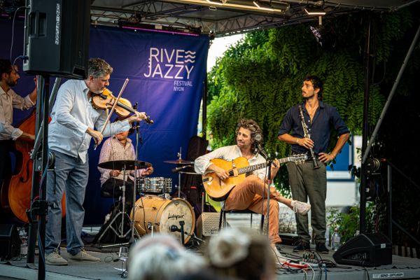 Konzertfoto Bal'o swing - Festival Rive Jazzy Nyon - &copy; Alessandro Palmieri