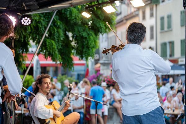 Photo concert Bal'o swing - Festival Rive Jazzy Nyon - &copy; Alessandro Palmieri