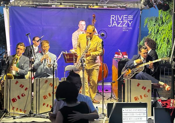 Photo concert The Big Five - Festival Rive Jazzy Nyon - &copy; Thomas Greter