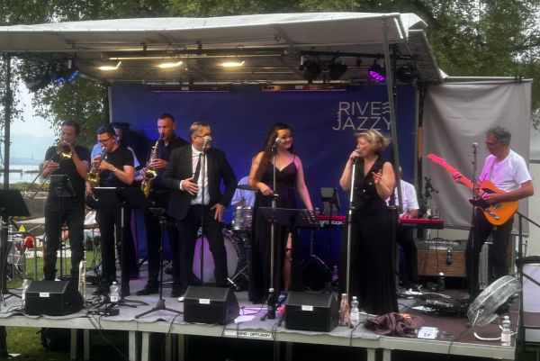 Photo concert Pit Gravier & The Soul Foundation - Festival Rive Jazzy Nyon - &copy; Thomas Greter