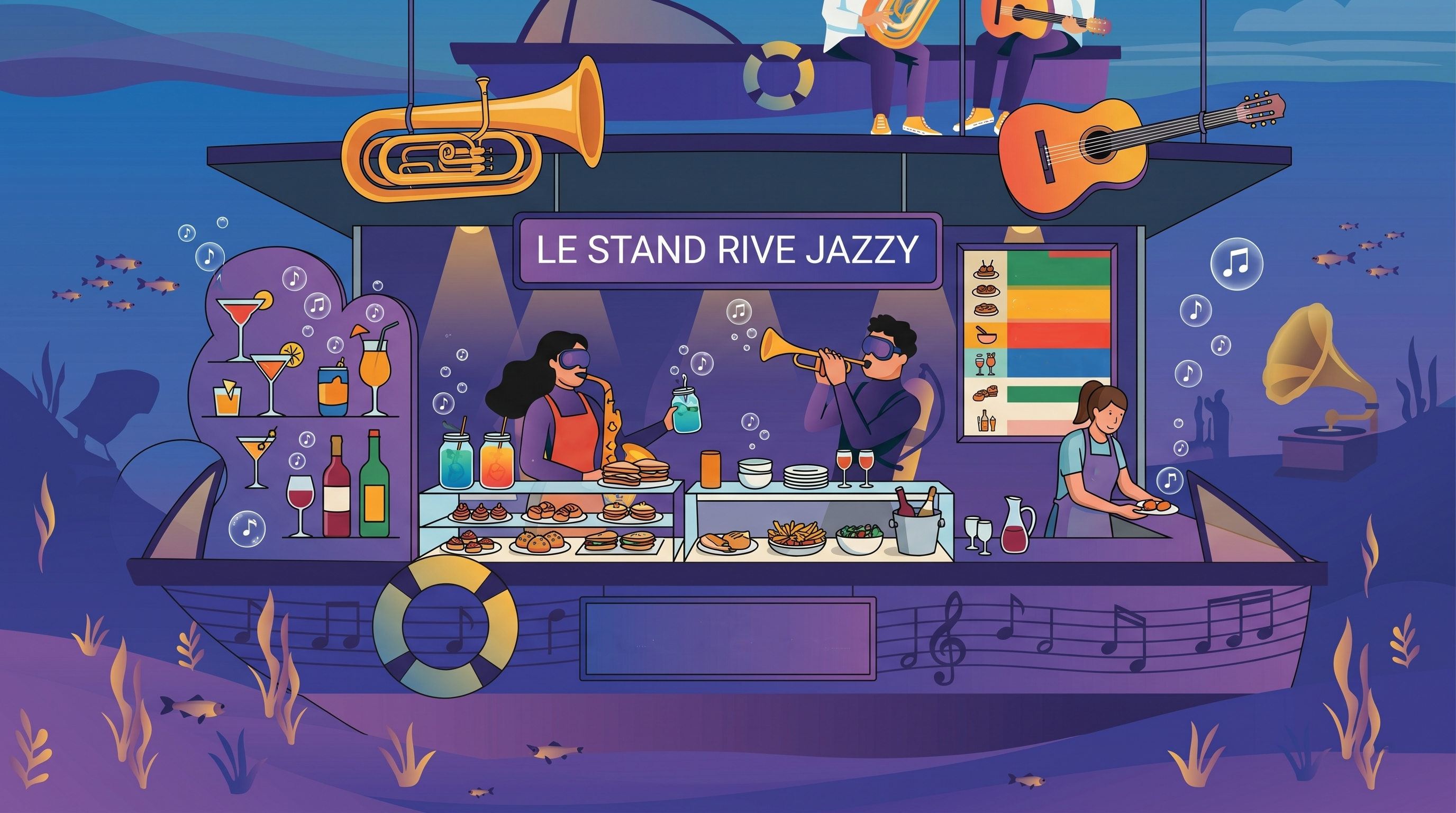 Stand Rive Jazzy