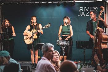 Photo du concert The Memory Box à Rive Jazzy 2025, crédit : RJ/AP