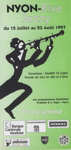 Affiche Rive Jazzy 1997