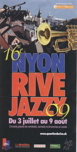 Affiche Rive Jazzy 2009