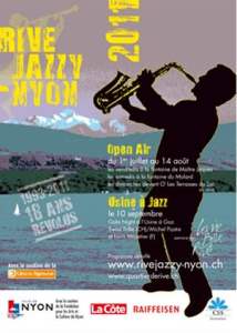 Affiche Rive Jazzy 2011